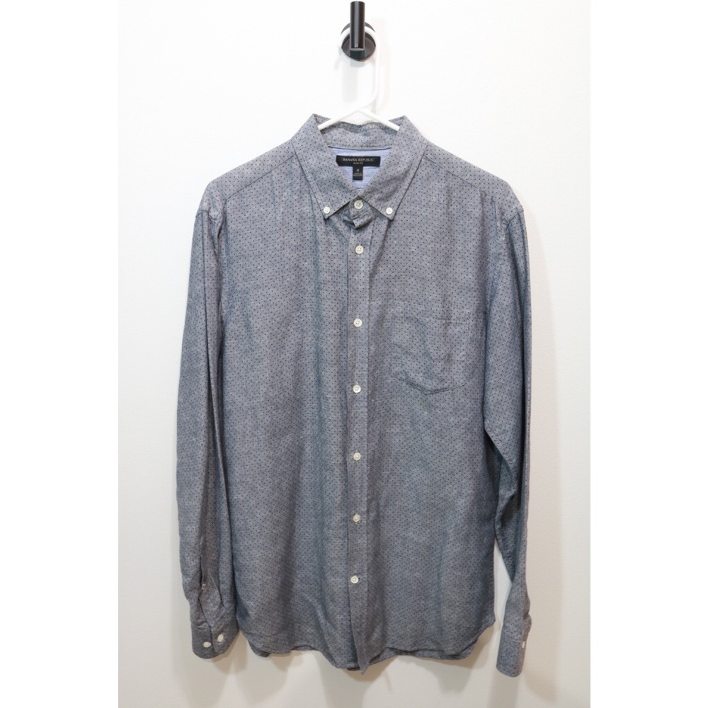 Banana Republic Long Sleeve Shirt Slim Fit Size M